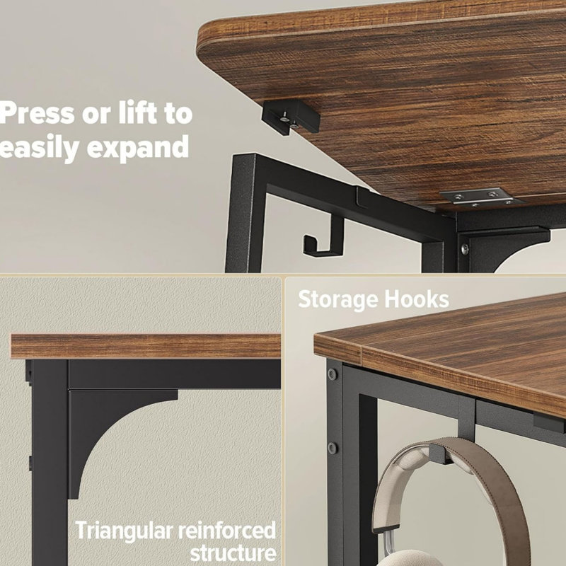 MDF Steel Computer Desk