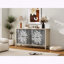 Buffet moderne avec portes sculptées-1302759898