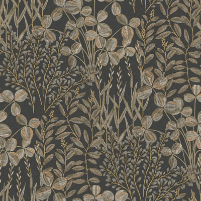 Inia Collection Branched Leaves All-over Wallpaper Roll