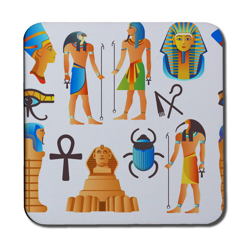 Square 6 Piece Coaster Set