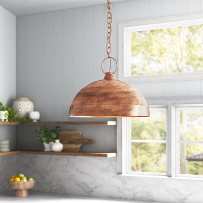 Sudhir 1 - Light Vintage Copper Shaded Pendant