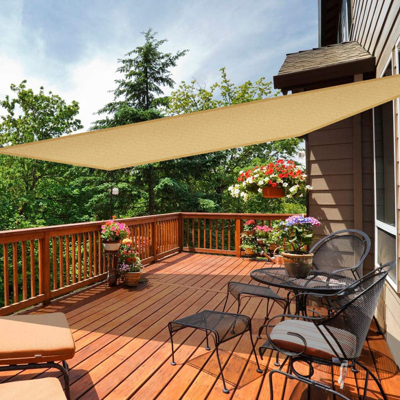 iCover 12'' x 8'' Rectangle Shade Sail | Wayfair