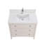 Meuble-lavabo en bois massif 36 po avec comptoir en marbre d'ingénierie 1 po, lavabo simple-121644439-106492159-106492153