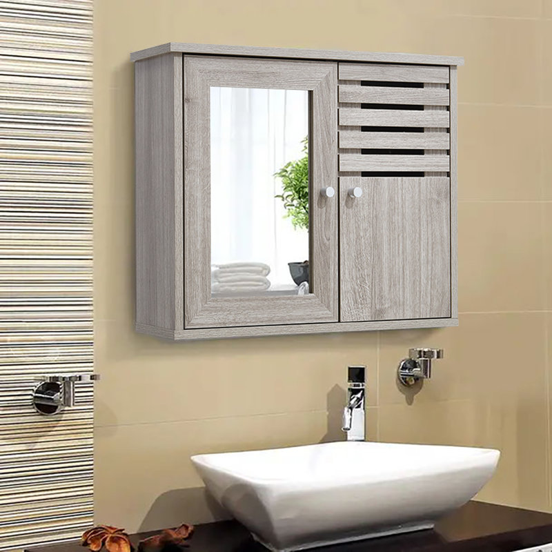 Mirrored Bathroom Cabinets