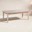Table basse d'extérieur en bois massif d'acacia Amina