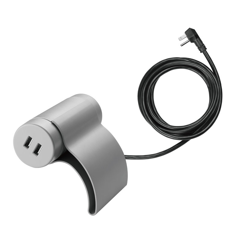 13 Tamper Resistant Single Outlet, Light Gray