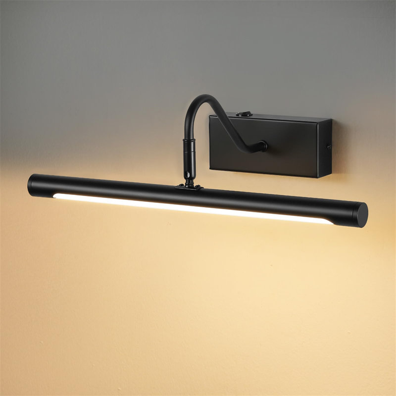 Dimmable LED Wall Mount Picture Light, Matte Black