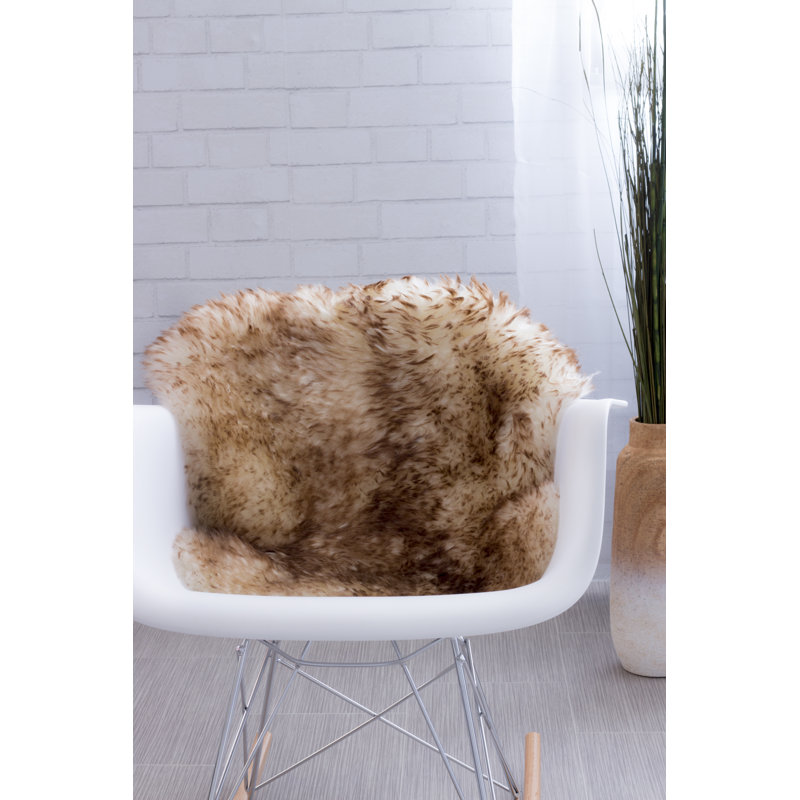 Tapis beige fait à la main Franko
