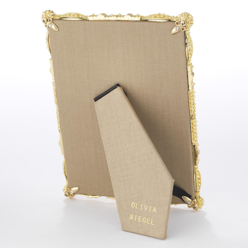 Asbury Metal Picture Frame, 5" x 7", Gold
