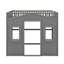 Full House Loft Bed With Ladder-1662616865