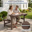 Banc de jardin convertible en PEHD 2 en 1 et table de pique-nique-133682982