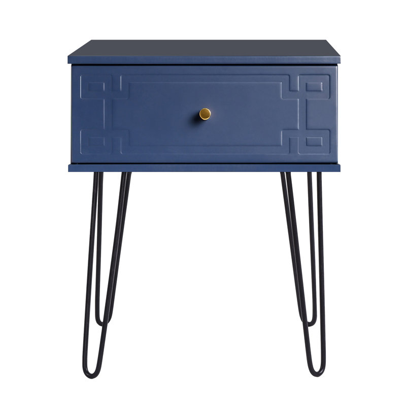 Honestee 50cm W Bedside Table