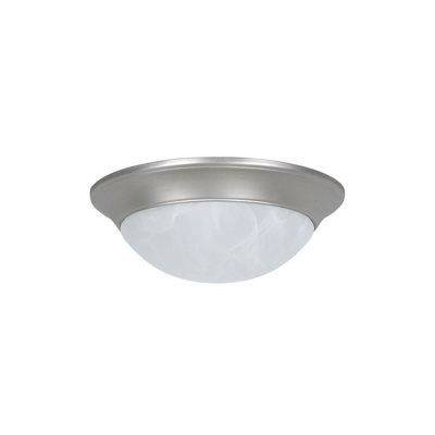 Sunset Lighting 1-Light Fluorescent 18W Satin Nickel