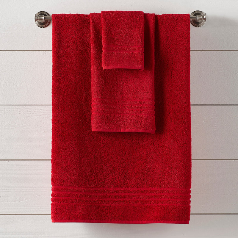 Wardour 100% Cotton Midweight Mulit-Size Set, Red