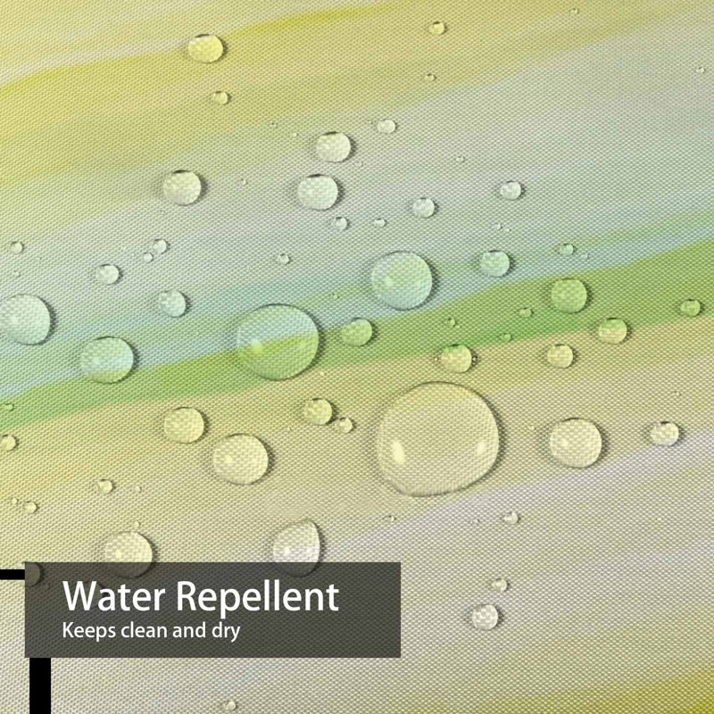 Nouveau rideau de douche aquarelle avec 12 crochets, L 72 po x l 84 po
