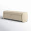 Kalevi 60" Boucle Storage Bench-93949679