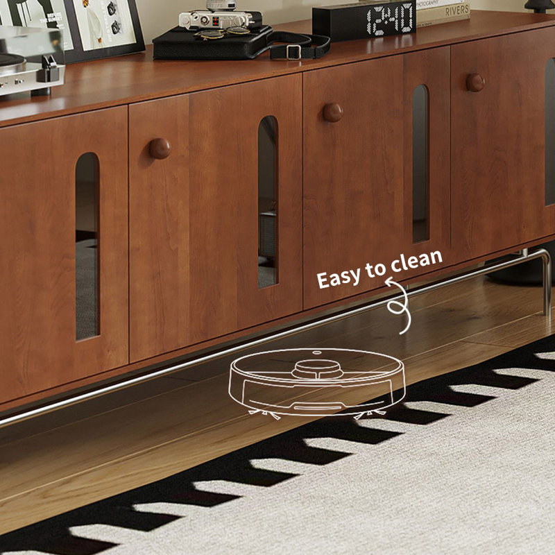 Meuble télé de luxe de style européen, 59.06"