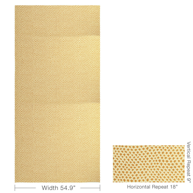 Louverne Pave II Performance Fabric, Canary