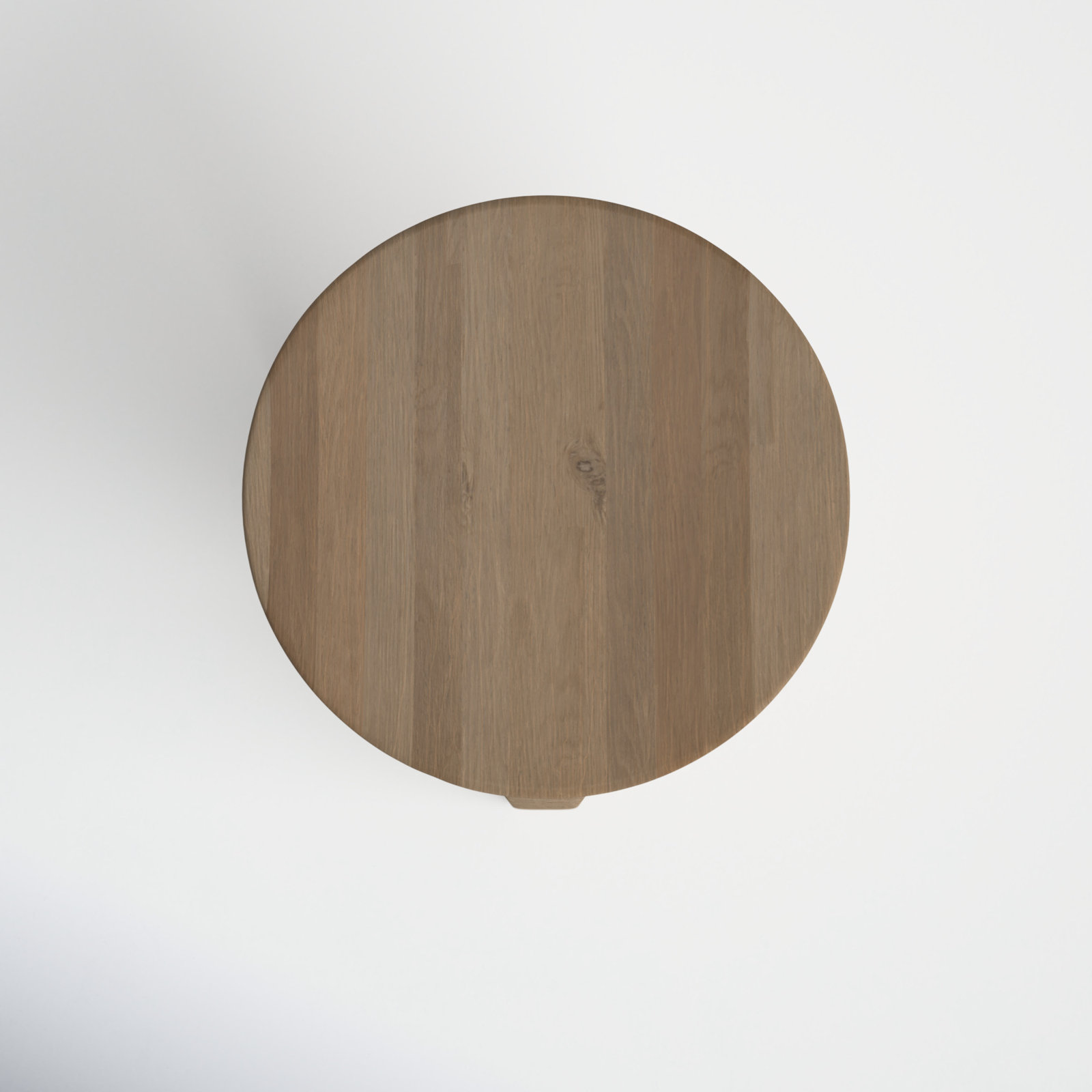 Satine Solid Wood End Table, Natural Oil Finish