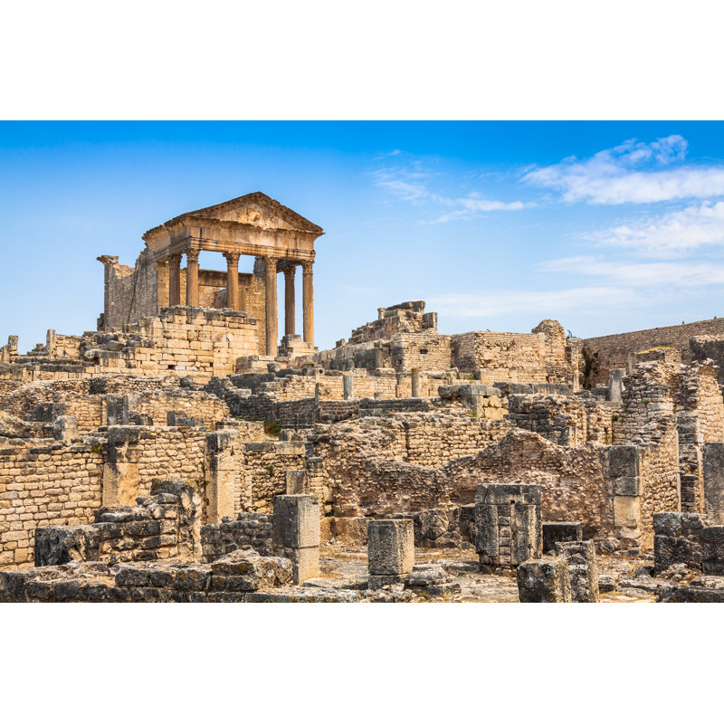 Aneko Roman Ruins by Perszing1982 - Wrapped Canvas Print, 61cm H x 91cm W x 3.8cm D