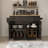 Laronna Solid Wood Top Kitchen Island-1225106257