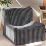 Compressed Lazy Sofa Chair – Ultra Compact Package, Fluffy After 48h Expansion, Ideal for Small Spaces, Dorms, Apartments – No Assembly Needed