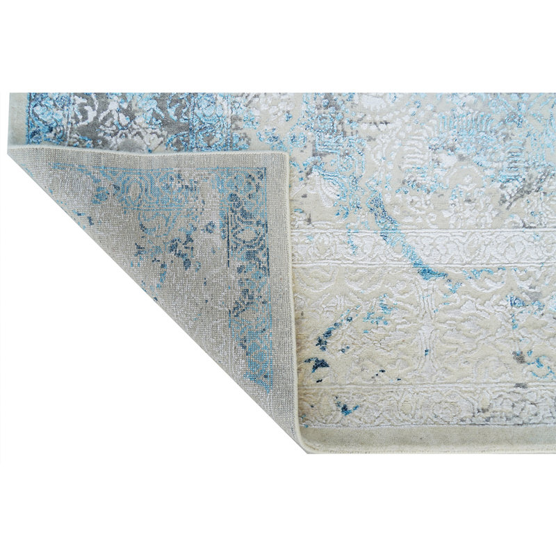 WDSEA1001IVLB Oriental Area Rug, Rectangle 8' x 10'