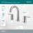 Widespread 2-handle Bathroom Faucet with Drain Assembly-69934973