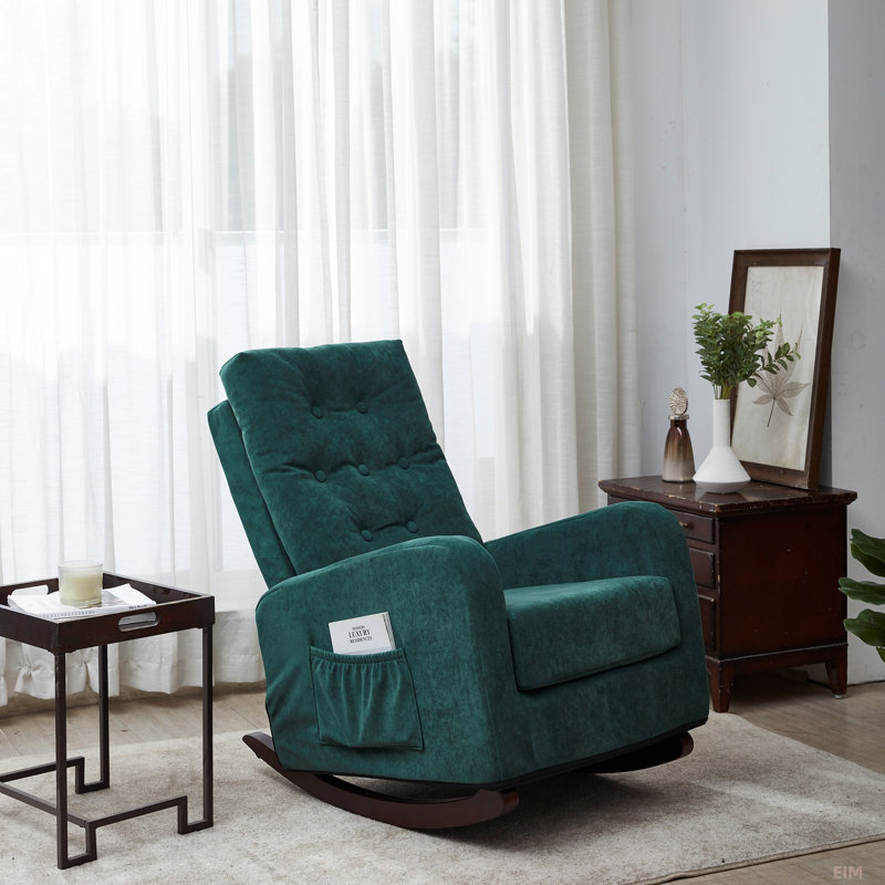Chaise de salon Accent Chair, Vert antique