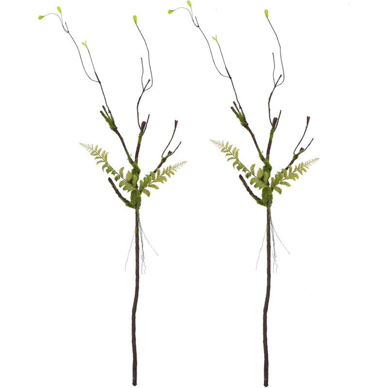 Bendable Artificial Tree Cherry Blossom Branches Vines Twigs Limb Trunk Silk Moss Plants