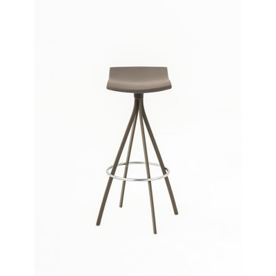 Gimlet Swivel Counter Stool with Metal Frame