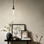 Luminaire suspendu traditionnel 1 lumière avec verre-111187558-111187554-111187557