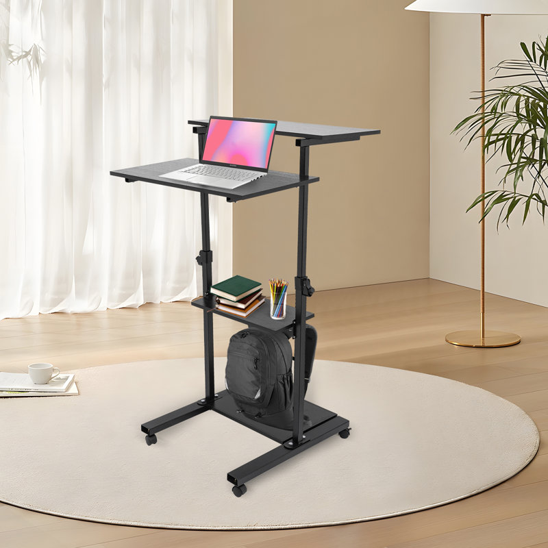 Chariot de bureau 27 po 4 niveaux