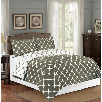 Ensemble de housse de couette réversible 