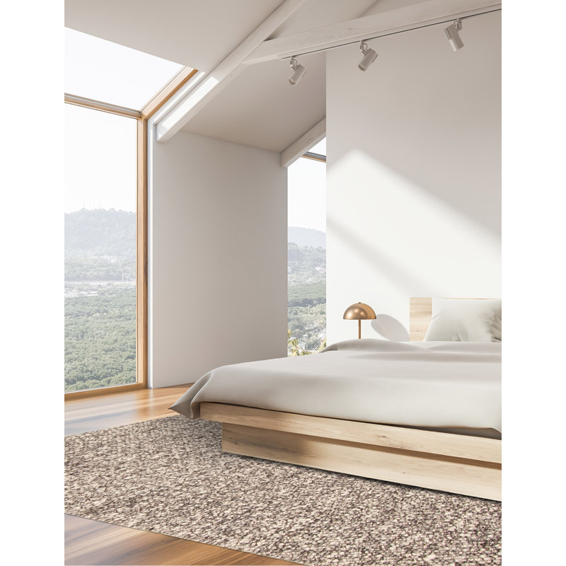One Of A Kind Sienna Brown 5'3" x 7'6"Area Rug