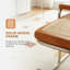 Table basse gigogne, brun