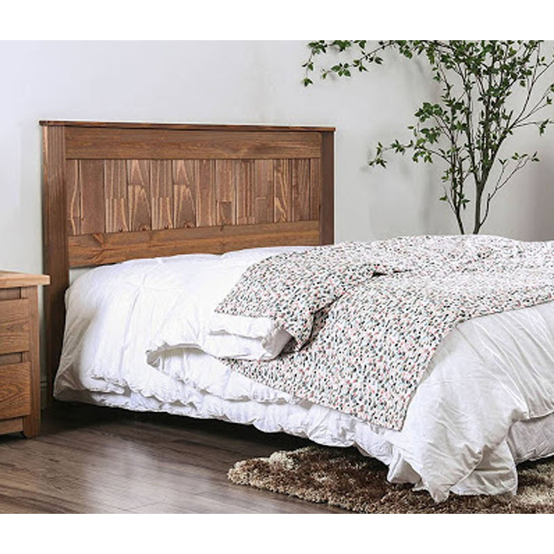 Tête de lit en bois massif Bleecker, Grand