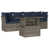 Coussin bleu marine / structure grise est en rupture de stock