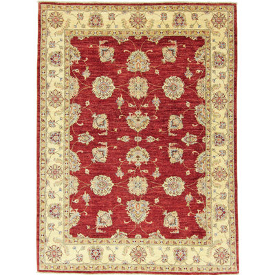 Additri Rectangle 149 cm x 202 cm Oriental Hand Woven Area Rug