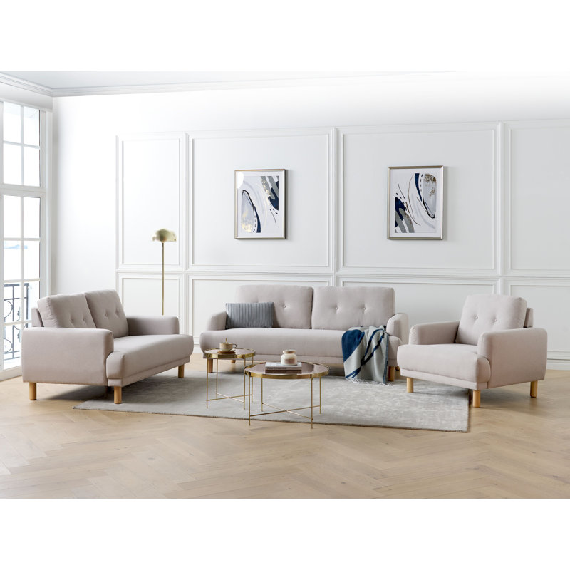 Rinna 3 - Piece Living Room Set
