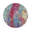 Sous-verres ronds en cuir Paint Brights