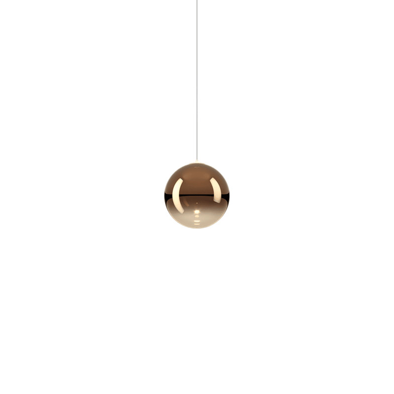 Lodes Solo 10 Suspension Lamp Low-V, Glossy Bronze