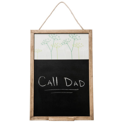 Magnetic Chalkboard Bulletin Board