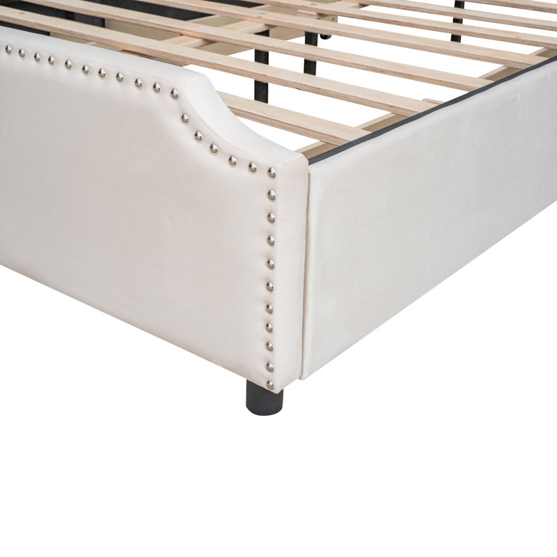 Upholstered Platform Storage Bed