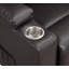 Fauteuil inclinable électrique pivotant, rembourré Boucle 360 ° avec base 5 étoiles, vert clair, ergonomique et confortable-63454273