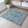 Premium Machine Washable Gurubaksh AMF1156 Floral Rug