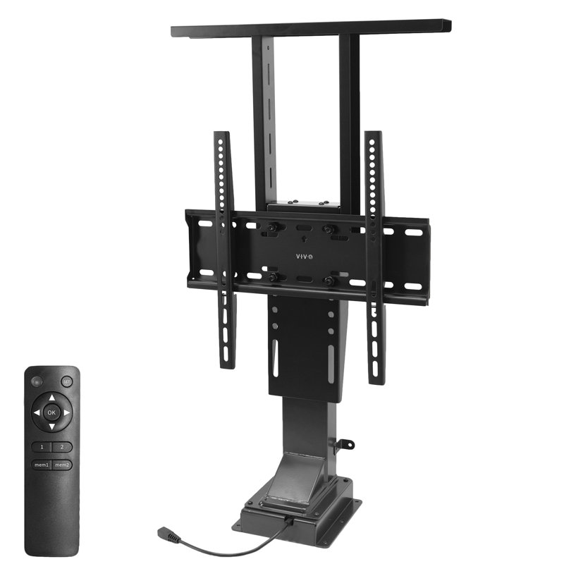 Motorized TV Stand with Remote Control