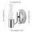 Amima Minimalist Modern Bubble Acrylic/Iron Integrated LED Vanity Light-844514471-921255059