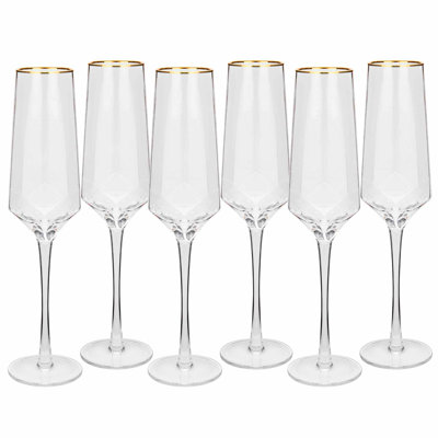 Prism Toasting Flute Set