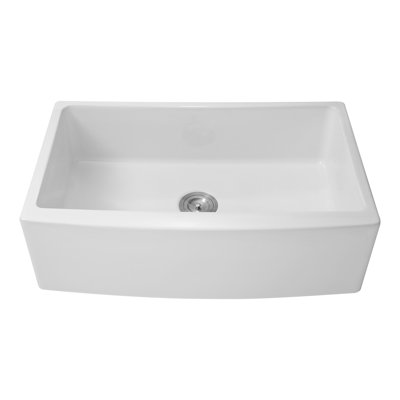 30" L Ceramic Farmhouse Kitchen Sink